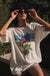 Los Angeles Rose Distressed Oversize Graphic Tee - ShopPromesa