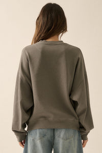 Floral Vases Vintage-Print Thermal Graphic Top - ShopPromesa