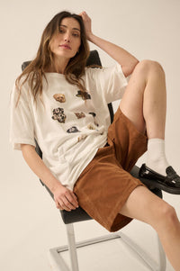 Dog Days Garment-Wash Oversize Graphic Tee - ShopPromesa
