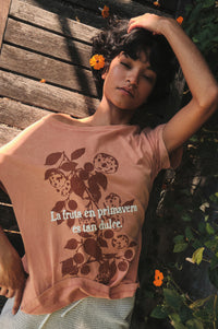 La Fruta Dulce Vintage-Wash Fruit Graphic Tee - ShopPromesa