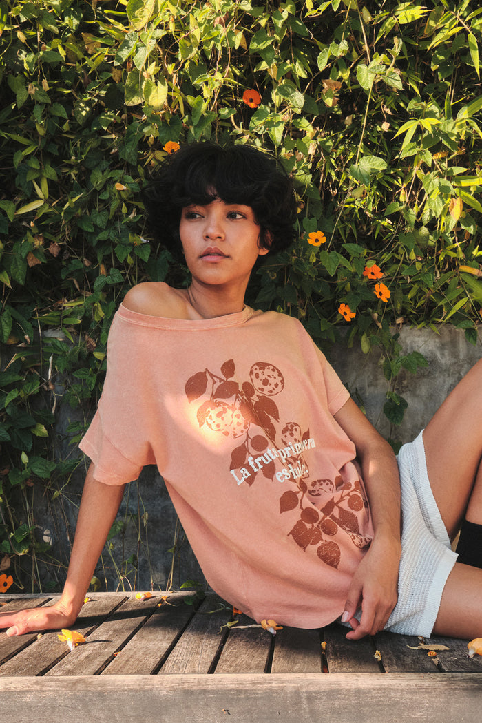 La Fruta Dulce Vintage-Wash Fruit Graphic Tee - ShopPromesa