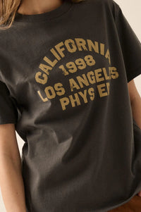 1998 Los Angeles Phys Ed Vintage-Print Graphic Tee - ShopPromesa