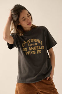 1998 Los Angeles Phys Ed Vintage-Print Graphic Tee - ShopPromesa