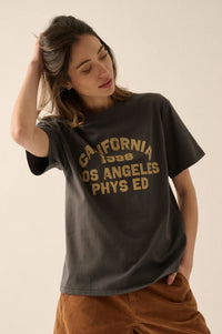 1998 Los Angeles Phys Ed Vintage-Print Graphic Tee - ShopPromesa