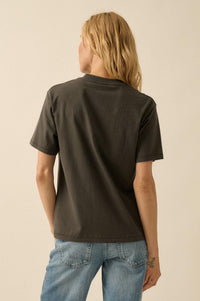 Blooming Bottles Vintage-Print Floral Graphic Tee - ShopPromesa
