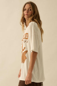 Rodeo Rangers Garment-Wash Oversize Graphic Tee - ShopPromesa