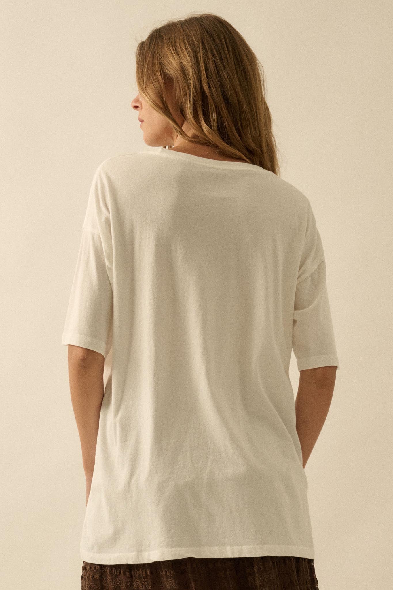 Rodeo Rangers Garment-Wash Oversize Graphic Tee - ShopPromesa