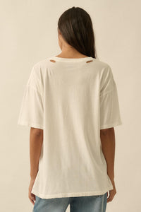 Fruit Stand Distressed Oversize Graphic Tee - ShopPromesa