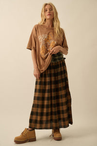 Celestial Tigers Distressed Oversize Graphic Tee - ShopPromesa