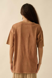 Desert Jaguar Distressed Oversize Graphic Tee - ShopPromesa