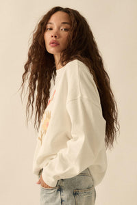 Fall Flowers Floral Thermal Graphic Top - ShopPromesa