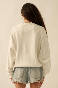 Fall Flowers Floral Thermal Graphic Top - ShopPromesa