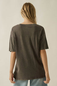 Cosmic Tiger Vintage-Wash Oversize Graphic Tee - ShopPromesa