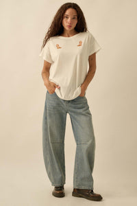 Boot Scootin' Cowboy Boot Chest-Print Graphic Tee - ShopPromesa