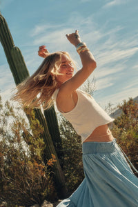 True Love Tattoo Heart Cropped Graphic Tank Top - ShopPromesa