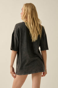 Panther Pack Vintage-Wash Oversize Graphic Tee - ShopPromesa