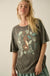 Jungle Tiger Vintage-Wash Oversize Graphic Tee - ShopPromesa