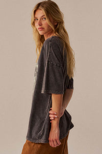 Bear Necessities Vintage-Wash Oversize Graphic Tee - ShopPromesa