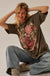 Tiger Garden Distressed Oversize Graphic Tee - ShopPromesa