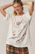 Rodeo Nights Distressed Oversize Western Graphic Tee - ShopPromesa
