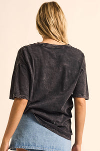 LA Road Trip Vintage-Wash Oversize Graphic Tee - ShopPromesa