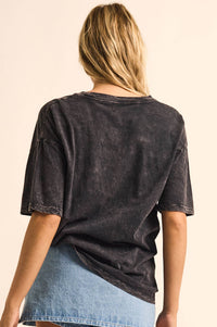 LA Road Trip Vintage-Wash Oversize Graphic Tee - ShopPromesa