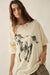 Running Free Distressed Oversize Horse Graphic Tee - ShopPromesa