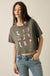 Booted Up Vintage-Wash Cropped Graphic Tee - ShopPromesa
