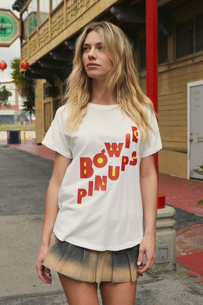 David Bowie Pinups Garment-Wash Graphic Tee - ShopPromesa