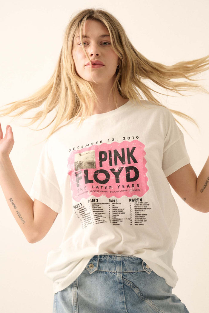 Pink Floyd Later Years Box Set Graphic Tee - ShopPromesa