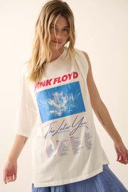 Pink Floyd Later Years Oversize Graphic Tee - ShopPromesa