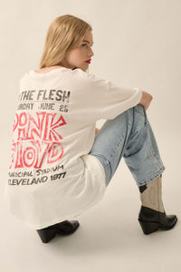 Pink Floyd In the Flesh Back-Print Graphic Tee - ShopPromesa