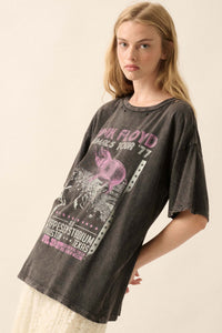 Pink Floyd Animals Tour '77 Distressed Graphic Tee - ShopPromesa