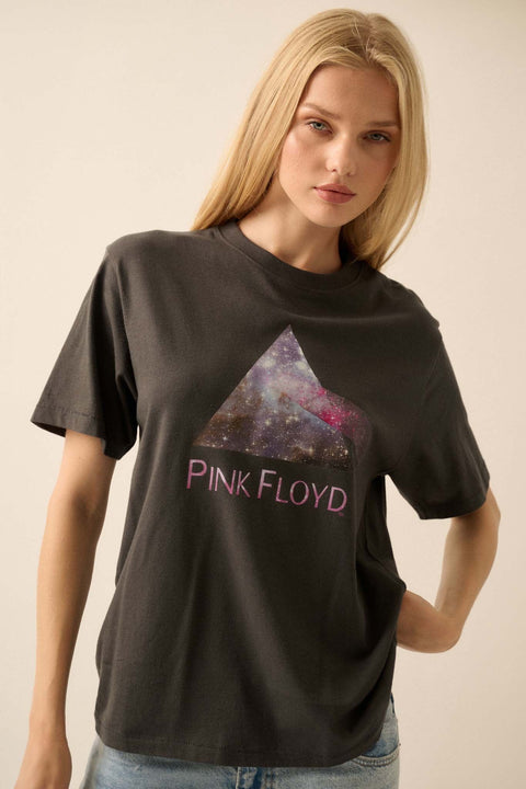 Pink Floyd Galaxy Prism Garment-Dyed Graphic Tee - ShopPromesa