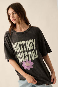 Whitney Houston Your Love Distressed Graphic Tee - ShopPromesa