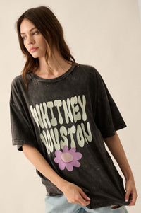 Whitney Houston Your Love Distressed Graphic Tee - ShopPromesa