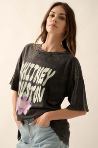 Whitney Houston Your Love Distressed Graphic Tee - ShopPromesa