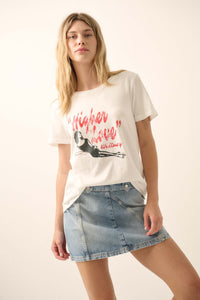 Whitney Houston Higher Love Graphic Tee - ShopPromesa