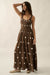 Soft Spot Polka Dot Smocked Square-Neck Maxi Dress - ShopPromesa