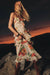 Pure Enchantment Floral Chiffon Ruffle Maxi Dress - ShopPromesa