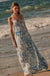 Nomadic Soul Abstract Floral-Print Halter Maxi Dress - ShopPromesa