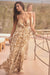 Nomadic Soul Abstract Floral-Print Halter Maxi Dress - ShopPromesa