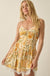 Pretty in Paradise Tropical-Print Drop-Waist Mini Dress - ShopPromesa