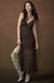 Star Crossed Printed Mesh Maxi Slip Dress - ShopPromesa