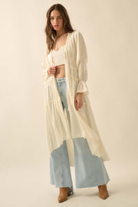 Sweet Juliet Ruffled High-Low Layering Midi Dress - ShopPromesa