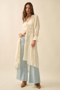 Sweet Juliet Ruffled High-Low Layering Midi Dress - ShopPromesa