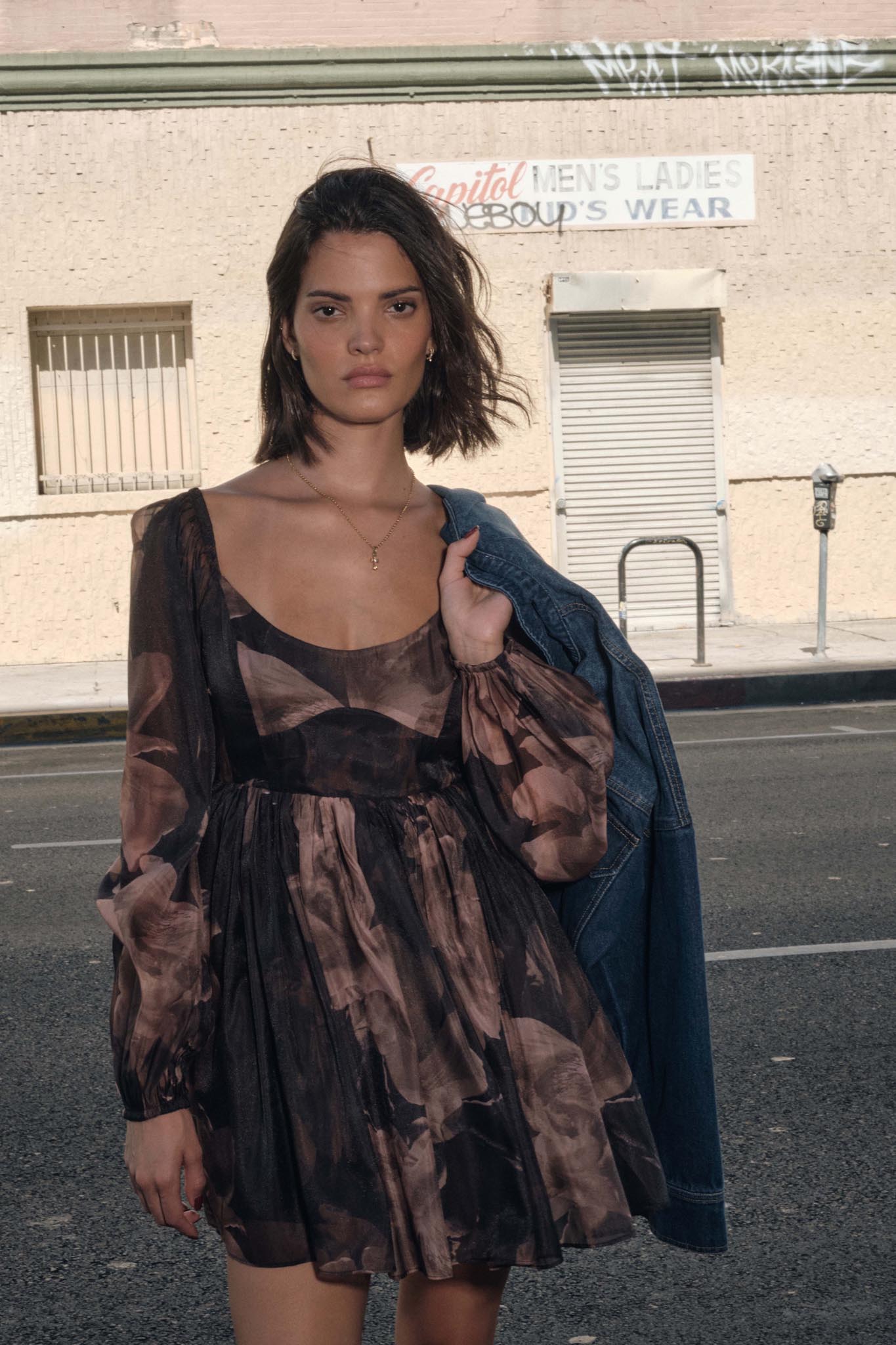 Scrumptious Bouquet Floral Organza Mini Dress - ShopPromesa