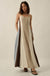 Riviera Dream Colorblock Cotton Gauze Maxi Dress