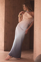 Inner Glow Ombre Satin Cowl-Neck Maxi Dress - ShopPromesa