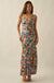 Brightly Blooming Floral Satin Cami Maxi Dress - ShopPromesa